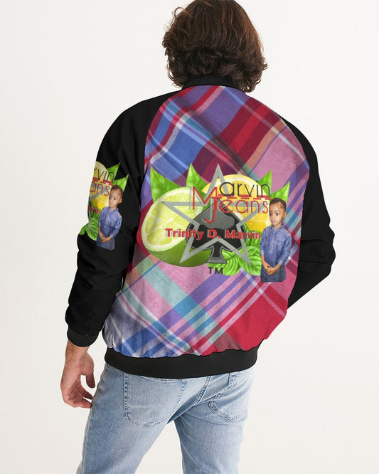 Plaids by Marvin Jeans and Trinity D Marvin Men's Bomber Jacket