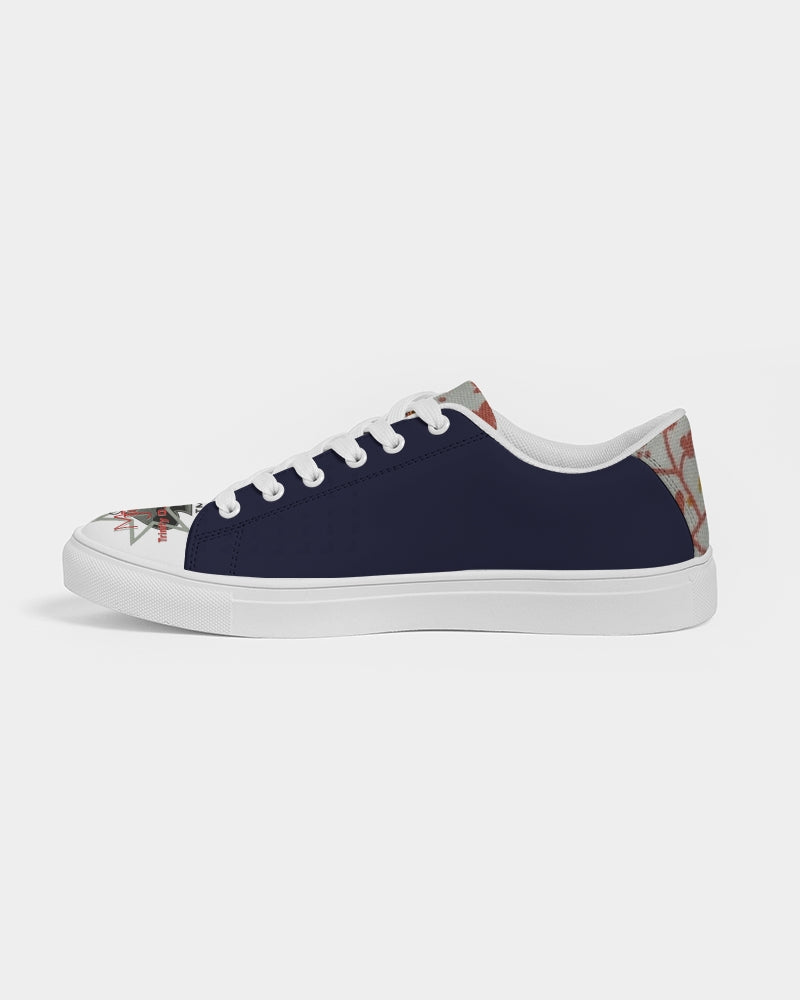 Wildwood, blue by Marvin Jeans and Trinity D Marvin Men's Faux-Leather Sneaker