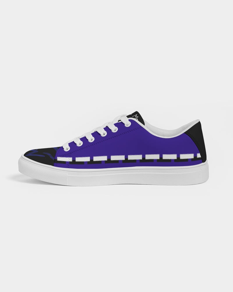 Black spade by Marvin Jeans and Trinity D Marvin Men's Faux-Leather Sneaker