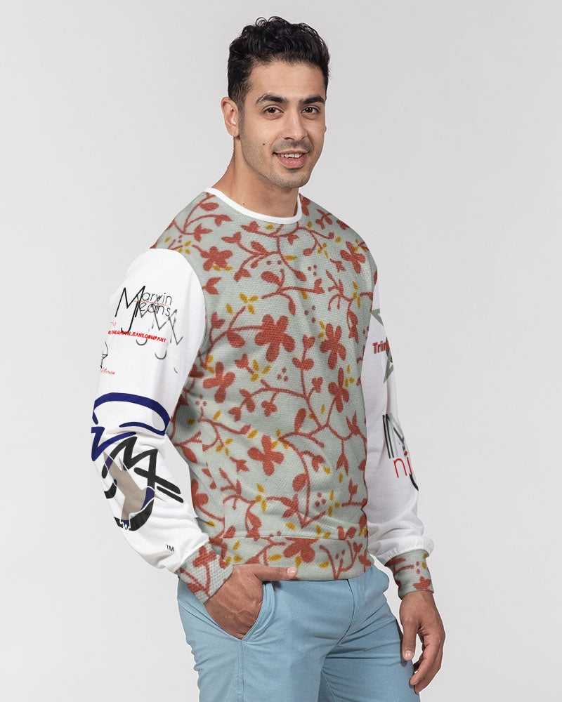 Wildwood, logo's by Marvin Jeans and Trinity D Marvin Men's Classic French Terry Crewneck Pullover