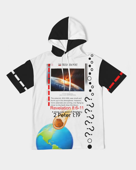 Gospel message Men's Premium Heavyweight Short Sleeve Hoodie