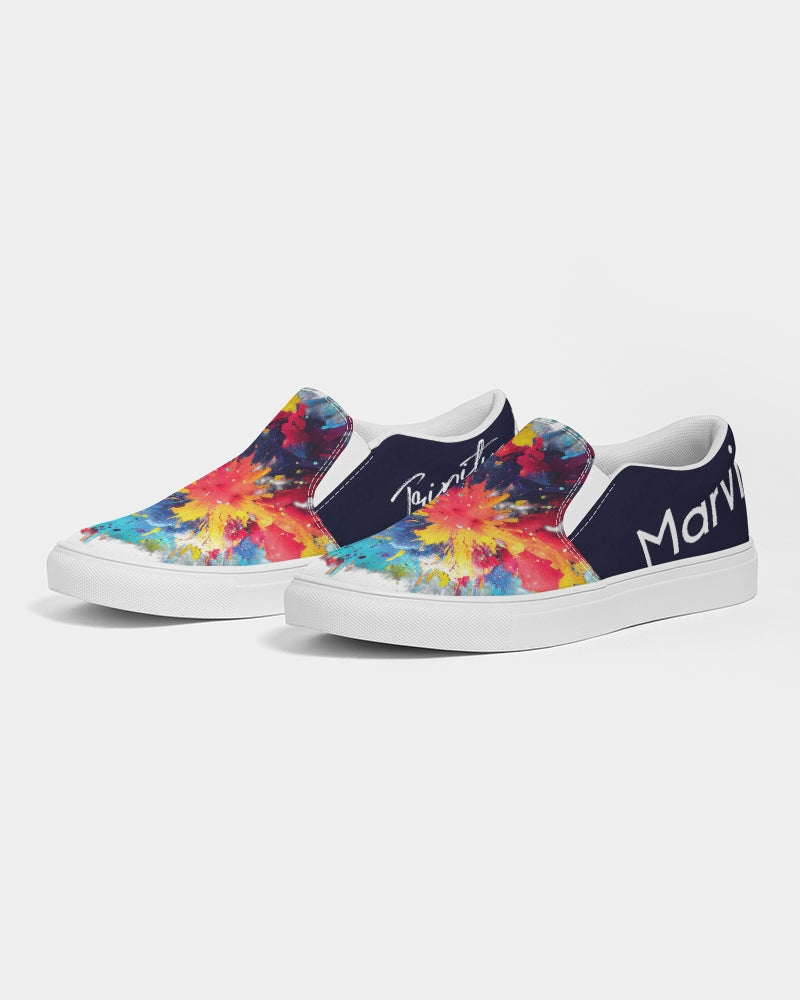 Dark splash by Marvin Jeans and Trinity D Marvin Men's Slip-On Canvas Shoe