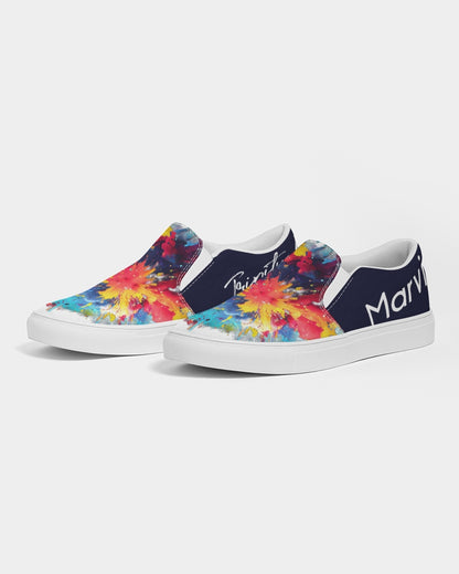 Dark splash by Marvin Jeans and Trinity D Marvin Men's Slip-On Canvas Shoe