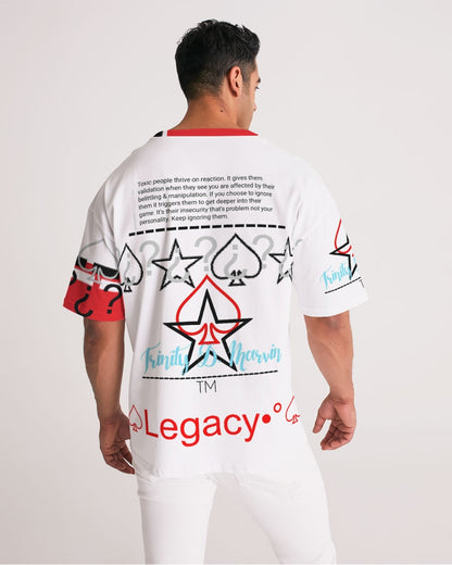 Retro logo's by Marvin Jeans and Trinity Men's Premium Heavyweight Tee