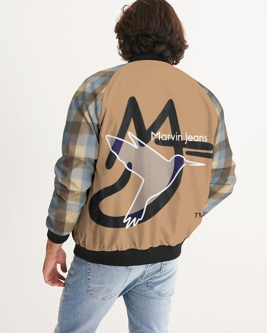 @plaids city  Men's Bomber Jacket
