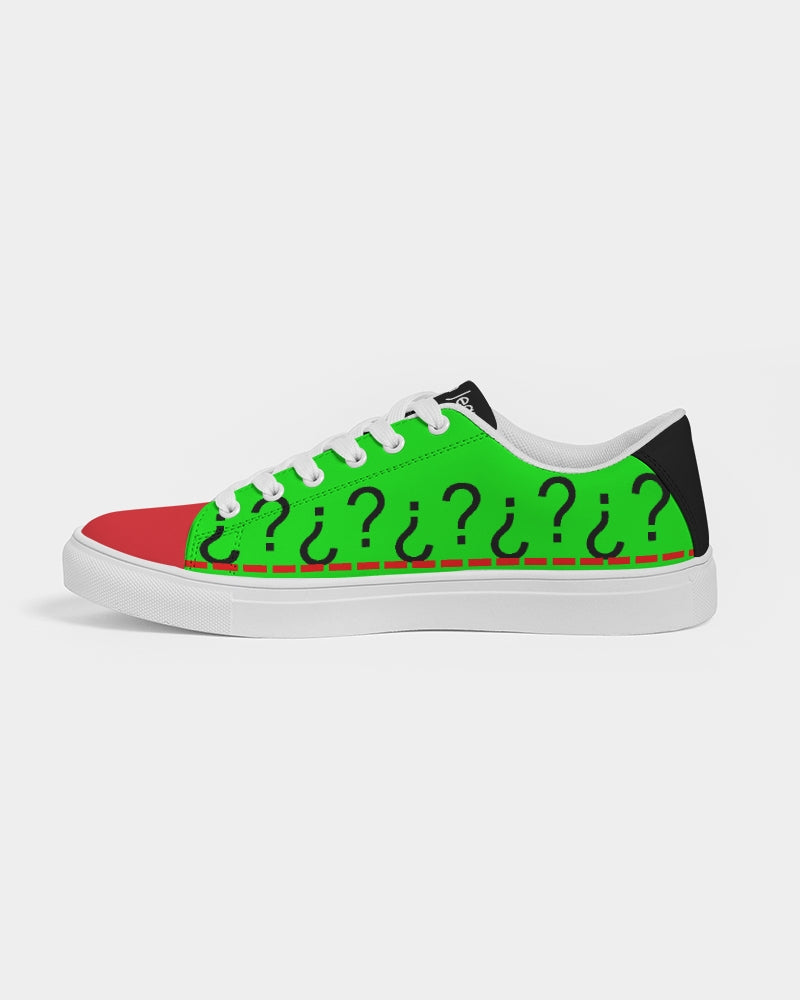 Beautiful  Men's Faux-Leather Sneaker