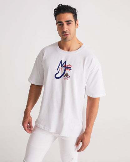 All white 3.1 by Marvin Jeans and Trinity D Marvin Men's Premium Heavyweight Tee