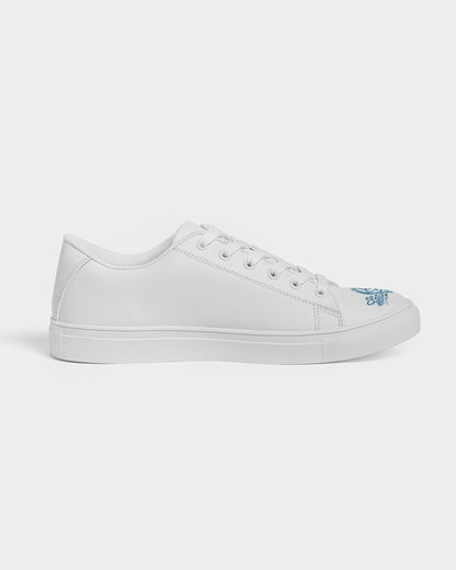 All white logo tip by Marvin Jeans and Trinity D Marvin Men's Faux-Leather Sneaker