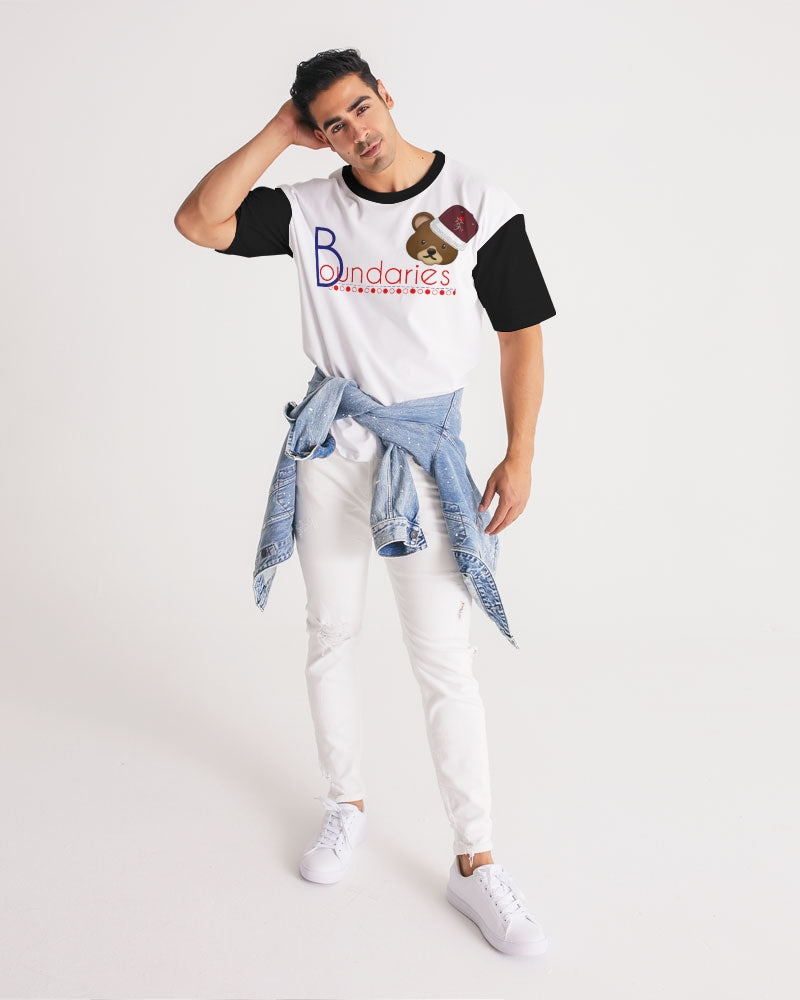 Boundaries bear cap by Marvin Jeans and Trinity D Marvin Men's Premium Heavyweight Tee