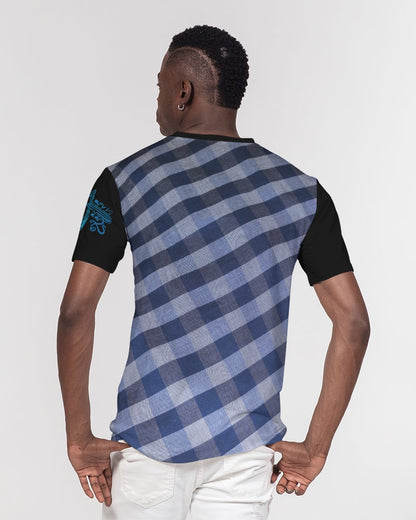 Blue Stripes BY MARVIN JEANS Men's Everyday Pocket Tee