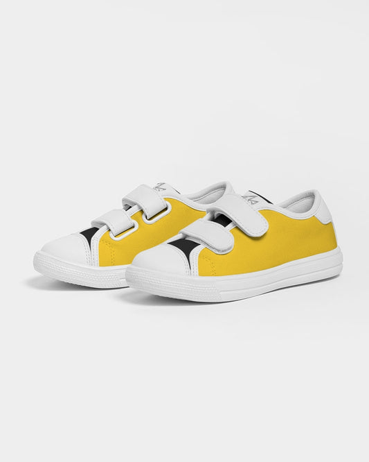 Retro yellow BY MARVIN JEANS Kids Velcro Sneaker