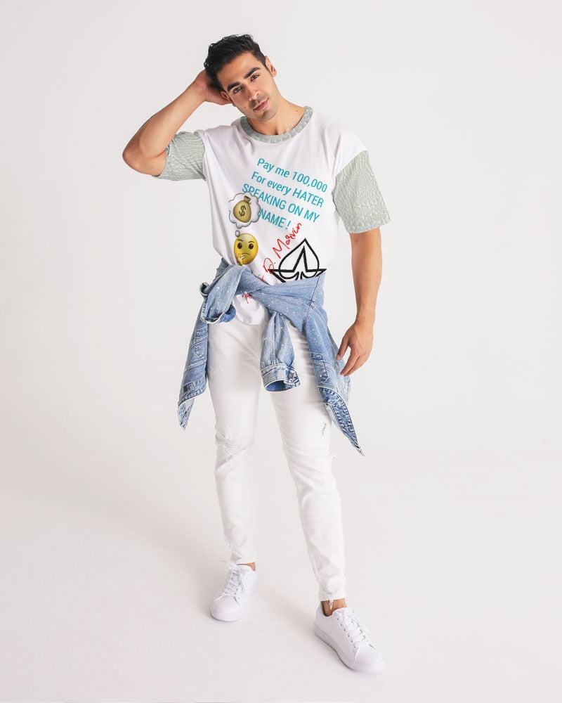Gator white 100,000 by Trinity D Marvin Men's Premium Heavyweight Tee