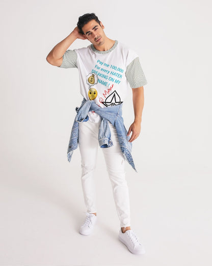 Gator white 100,000 by Trinity D Marvin Men's Premium Heavyweight Tee