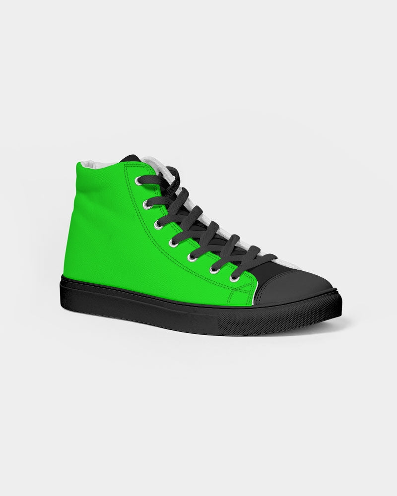 Black is beautiful BY MARVIN JEANS Men's Hightop Canvas Shoe - Black
