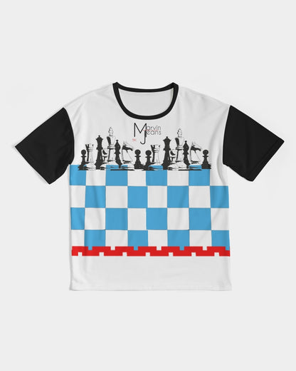 Cosmic combo chest board by Marvin Jeans and Trinity D Marvin Men's Premium Heavyweight Tee