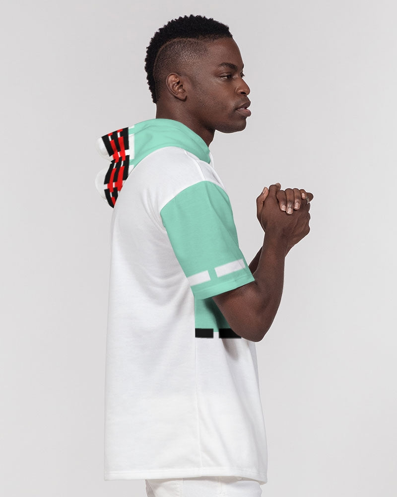 Beyond definition light mint by Marvin Jeans and Trinity D Marvin Men's Premium Heavyweight Short Sleeve Hoodie