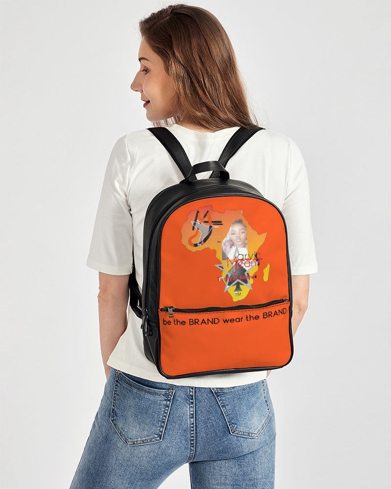 Another one mother land Classic Faux Leather Backpack