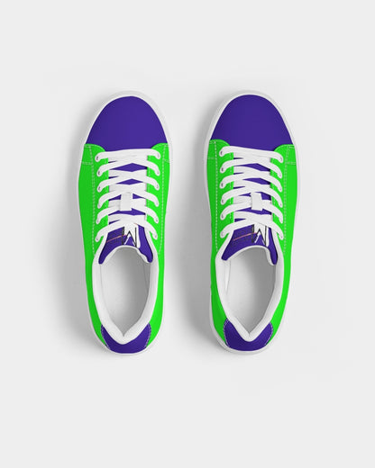 Blue collar by Marvin Jeans Men's Faux-Leather Sneaker