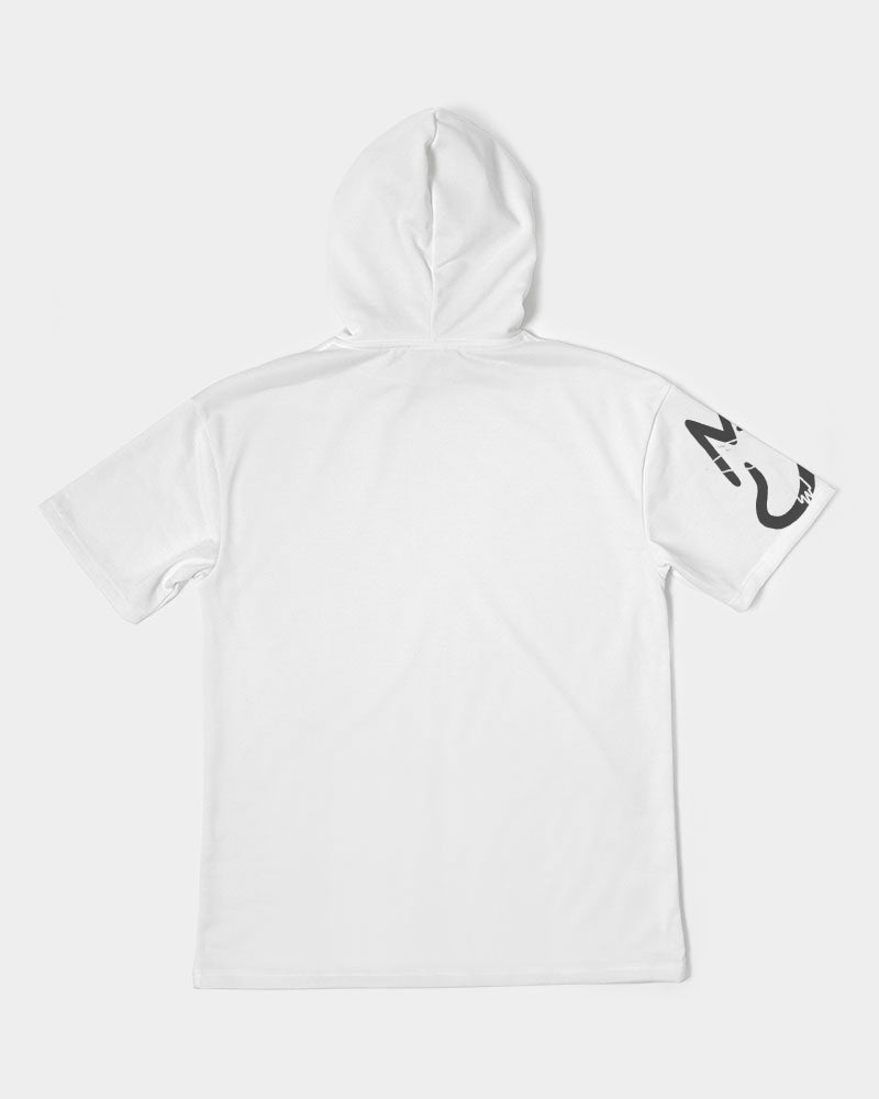 Logo cap by Marvin Jeans and Trinity D Marvin Men's Premium Heavyweight Short Sleeve Hoodie