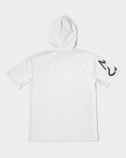 Logo cap by Marvin Jeans and Trinity D Marvin Men's Premium Heavyweight Short Sleeve Hoodie