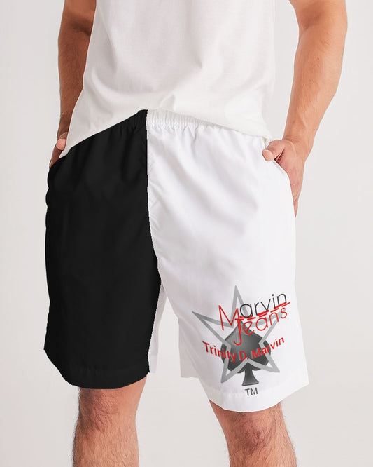 Black white by MARVIN JEANS Men's Jogger Shorts