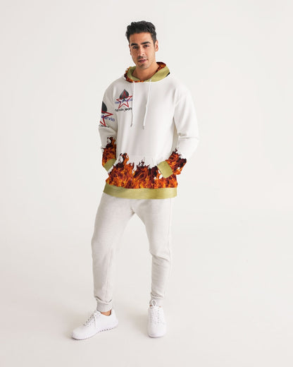 Fire gold (all white Legacy)BY MARVIN JEANS Men's Hoodie