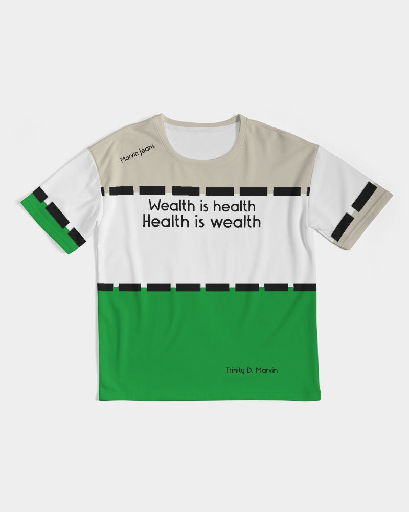 Health is wealth BY MARVIN JEANS Men's Premium Heavyweight Tee