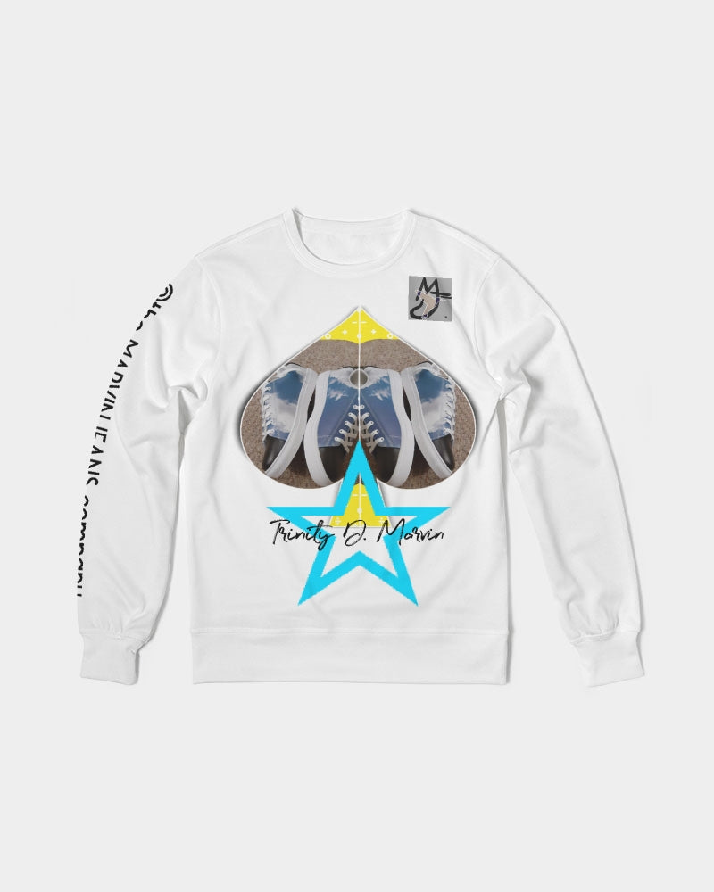 Classic sneakers 2 skydive BY MARVIN JEANS Men's Classic French Terry Crewneck Pullover