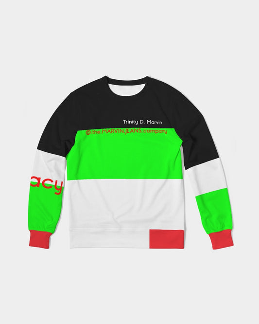 Beautiful BY MARVIN JEANS Men's Classic French Terry Crewneck Pullover