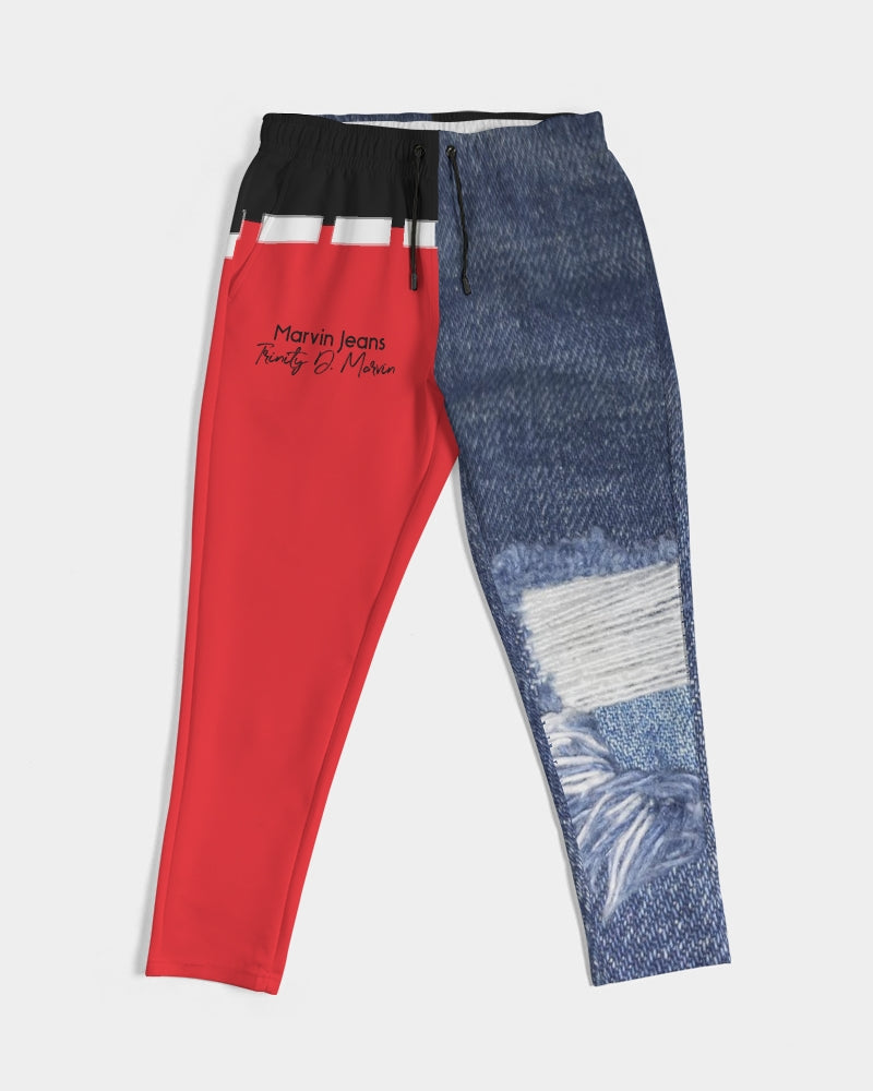 Denim red by Marvin Jeans and Trinity D Marvin Men's Joggers