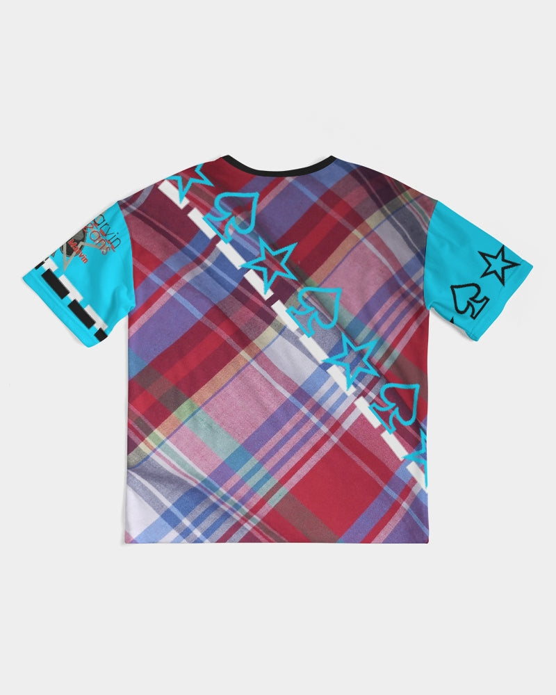 Glory plaids by Marvin Jeans and Trinity D Marvin Men's Premium Heavyweight Tee