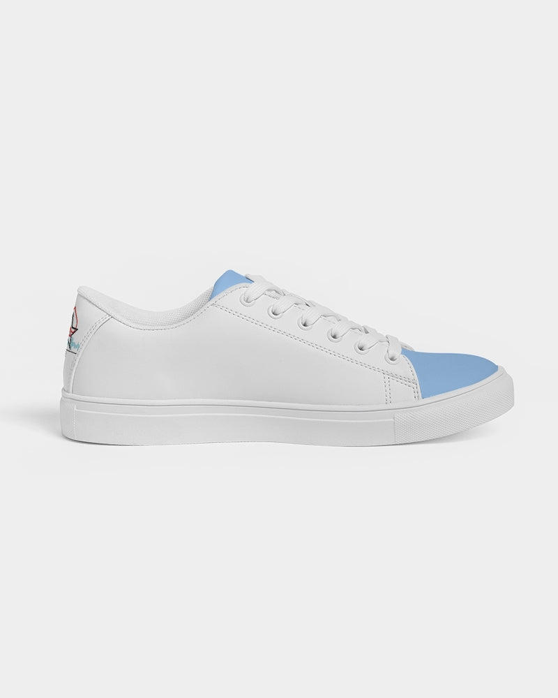 Baby blue BY MARVIN JEANS Men's Faux-Leather Sneaker