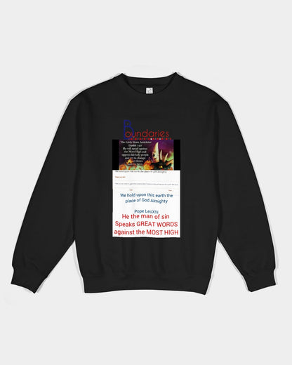 Boundaries Daniel's messages by Marvin Jeans and Trinity D Marvin Unisex Premium Crewneck Sweatshirt | Lane Seven