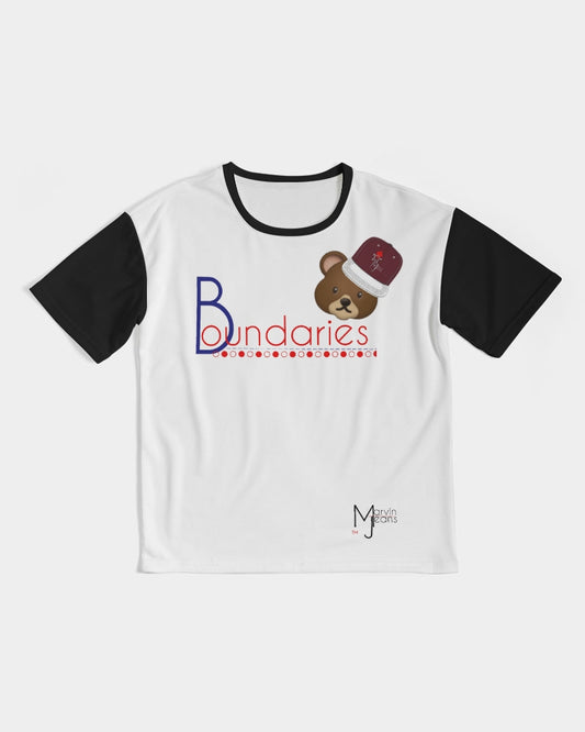 Boundaries bear cap by Marvin Jeans and Trinity D Marvin Men's Premium Heavyweight Tee