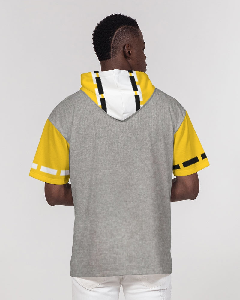 Autumn February by Marvin Jeans and Trinity D Marvin Men's Premium Heavyweight Short Sleeve Hoodie