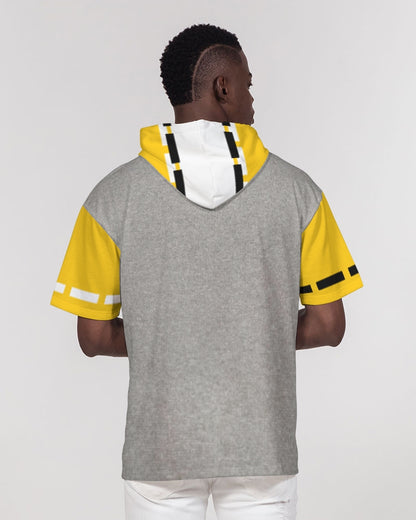 Autumn February by Marvin Jeans and Trinity D Marvin Men's Premium Heavyweight Short Sleeve Hoodie