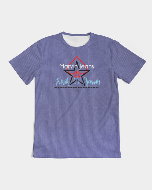 Blue light by Marvin Jeans and Trinity D Marvin Men's Tee