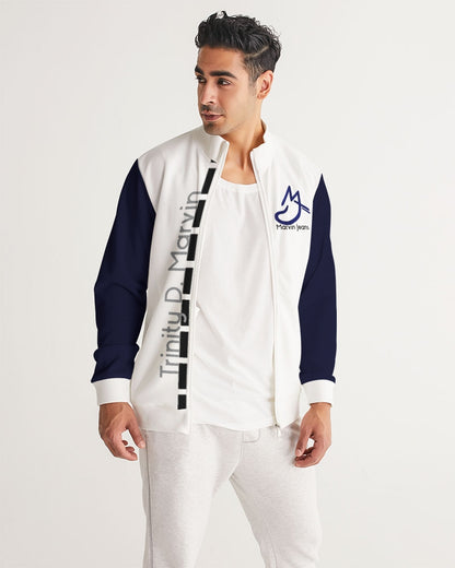 Navy Blue by Marvin Jeans and Trinity D Marvin Men's Track Jacket