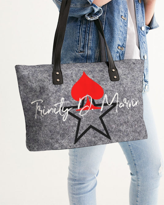 Wool half black, by Marvin Jeans and Trinity D Marvin Stylish Tote