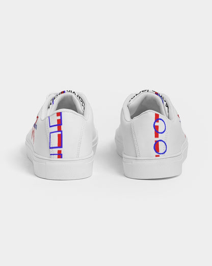 All White New-Legacy Men's Faux-Leather Sneaker