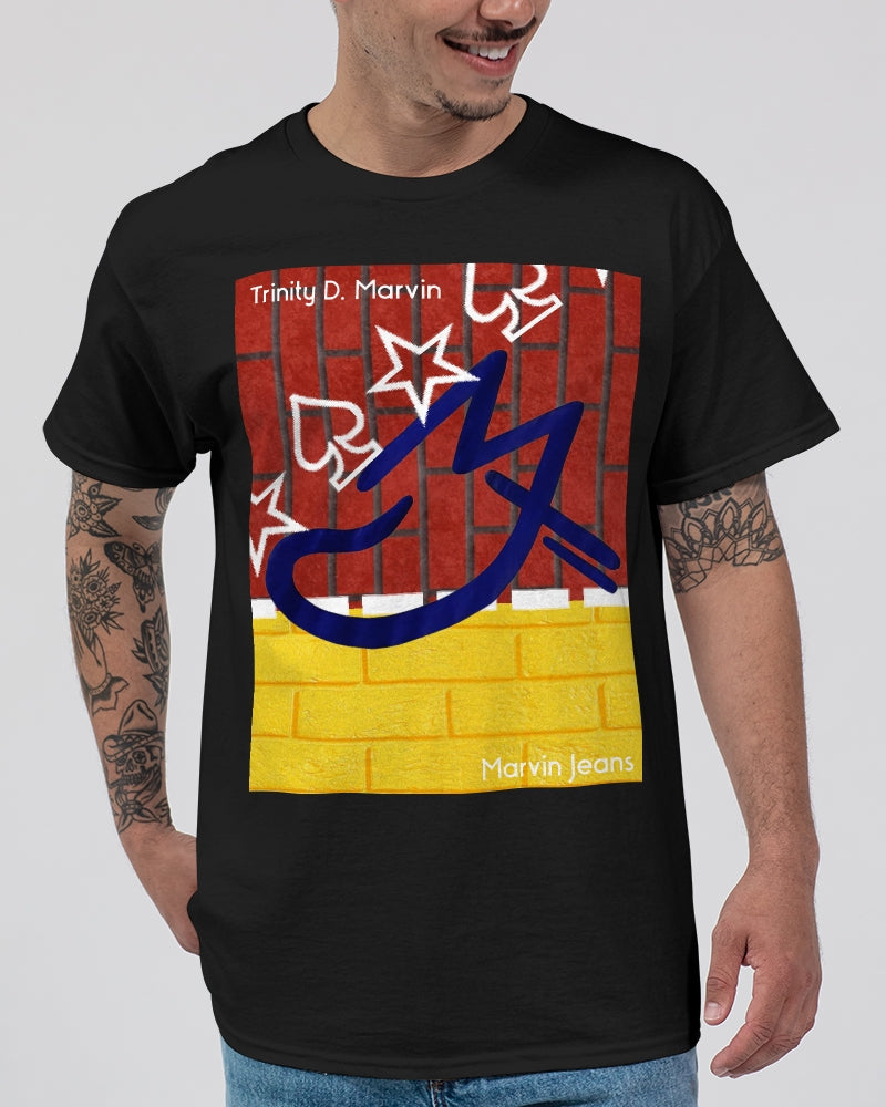 Brick city red yellow by Marvin Jeans and Trinity D Marvin Unisex Ultra Cotton T-Shirt | Gildan