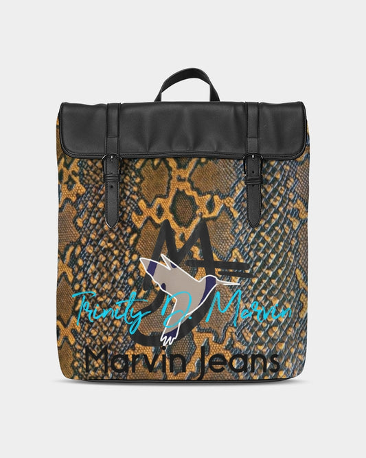 Calf print by Trinity D. Marvin and Marvin Jeans  Casual Flap Backpack