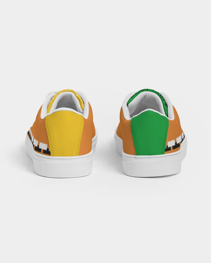 Crazy mix Women's Faux-Leather Sneaker