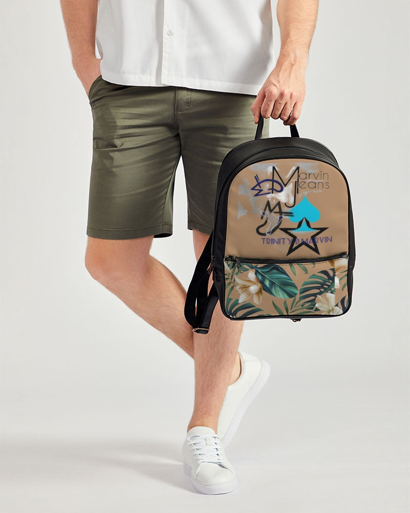 Rosewood Classic Faux Leather Backpack