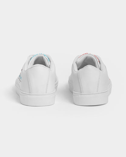 All white Legacy by Marvin Jeans and Trinity D Marvin Men's Faux-Leather Sneaker
