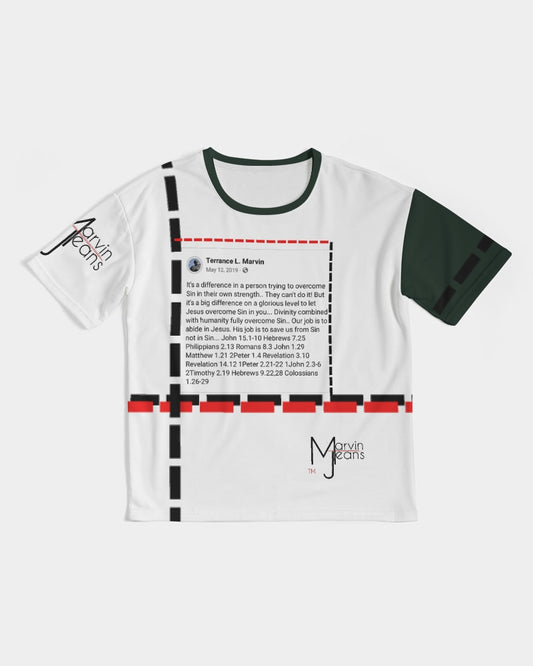 Gospel message victory by Trinity D. Marvin and Marvin Jeans Men's Premium Heavyweight Tee