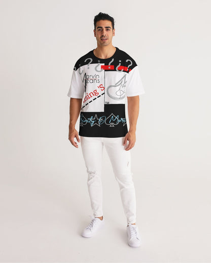 Retro by Marvin Jeans and Trinity D Marvin Men's Premium Heavyweight Tee