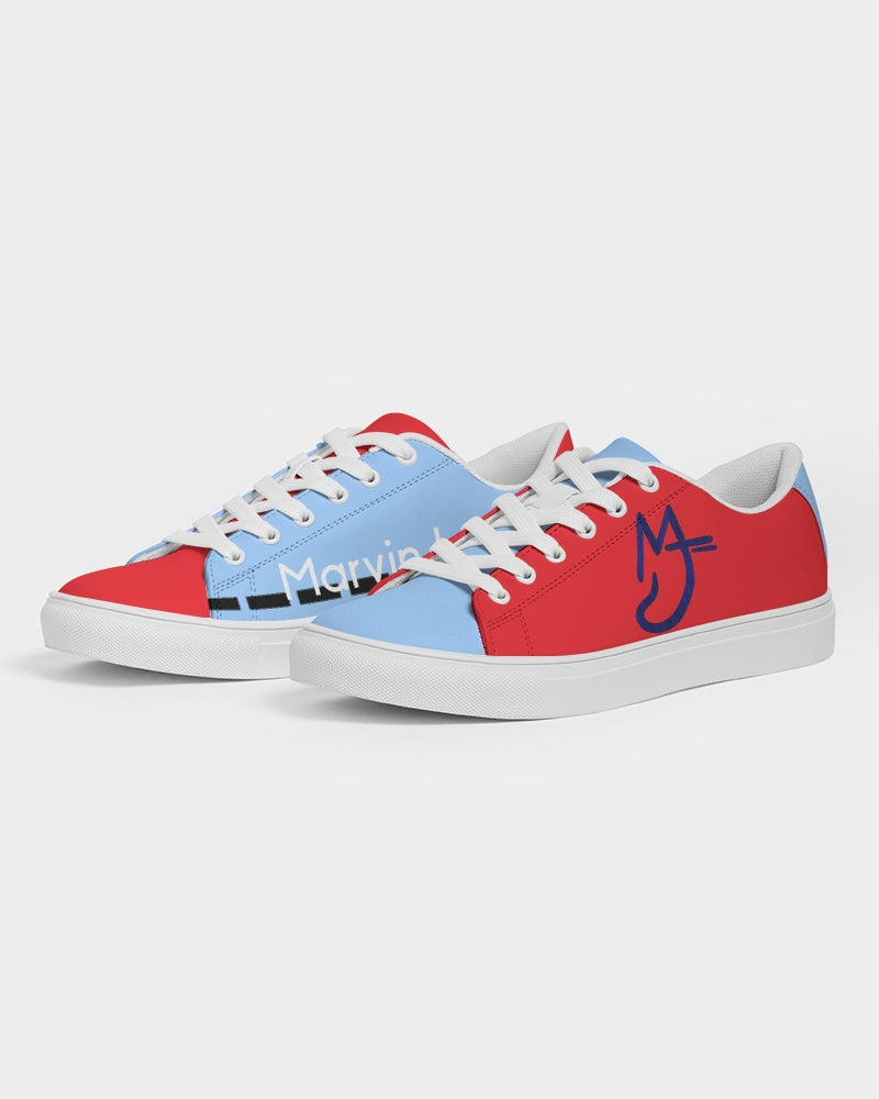 Greatness by Marvin Jeans and Trinity D Marvin Men's Faux-Leather Sneaker