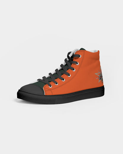 Miami by Marvin Jeans and Trinity D Marvin Men's Hightop Canvas Shoe - Black