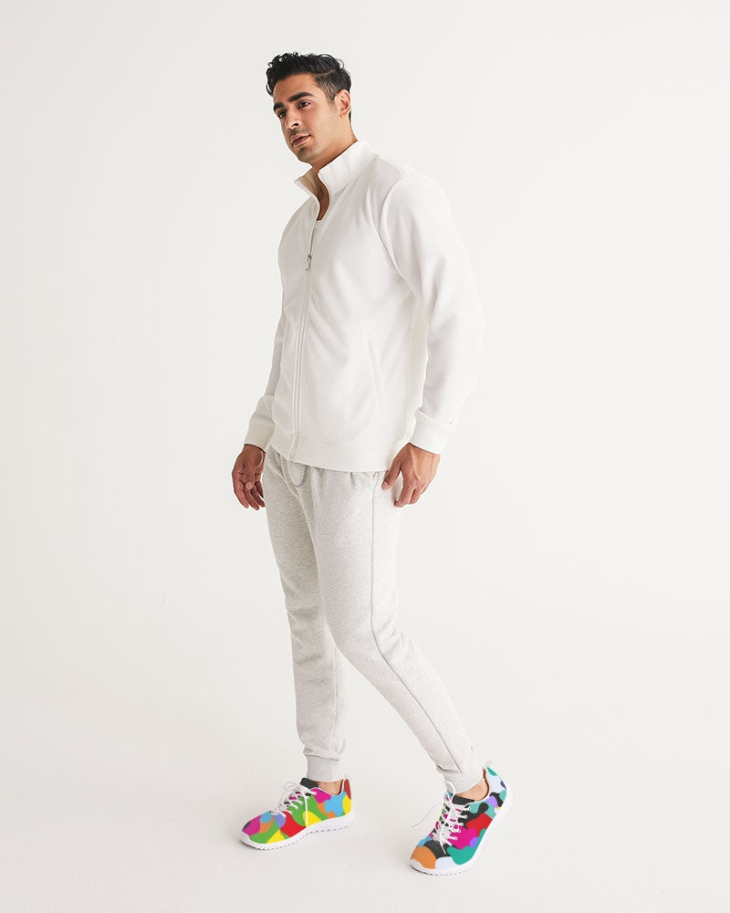 Crazy combo print Men's Athletic Shoe